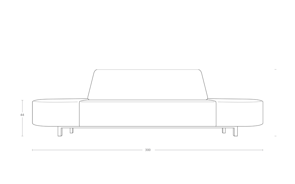Dimensoes do produto sofa cora